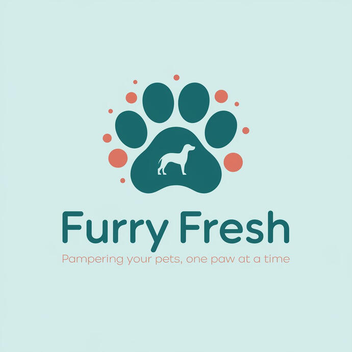 Pet Grooming Logo